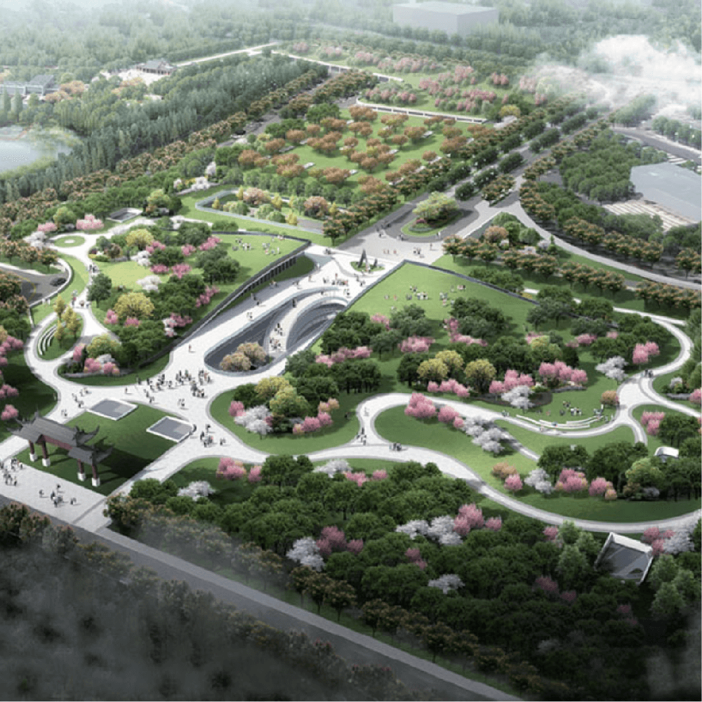 磨山攬翠停車(chē)場(chǎng)EPC總承包幕墻專(zhuān)業(yè)工程