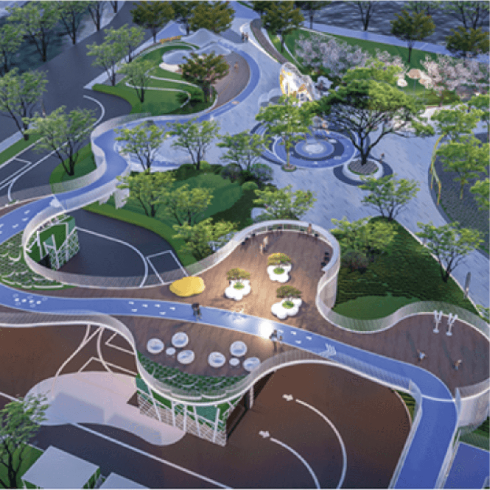 西北湖公園綠地建設(shè)及地下停車(chē)場(chǎng)項(xiàng)目工程